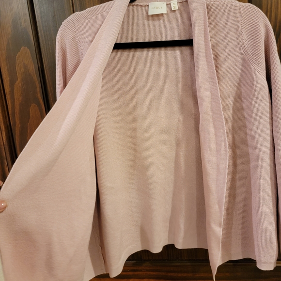 Cyrus Women's Light Pink Cardigan - Picture 4 of 10